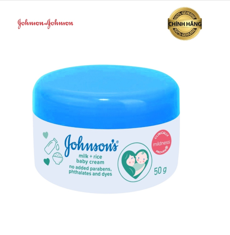 Kem Dưỡng da Johnson Baby 50g