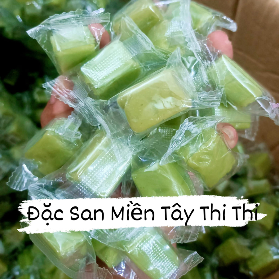 200gr Kẹo dừa Sáp Vị Lá Dứa