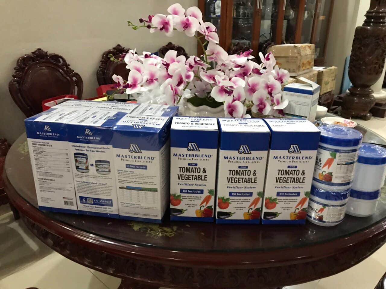 Combo 6 Hộp dung dịch Thủy Canh Masterblend size lớn