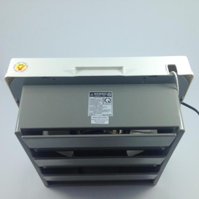 [HCM]QUẠT HÚT ÂM TƯỜNG SENKO - H200