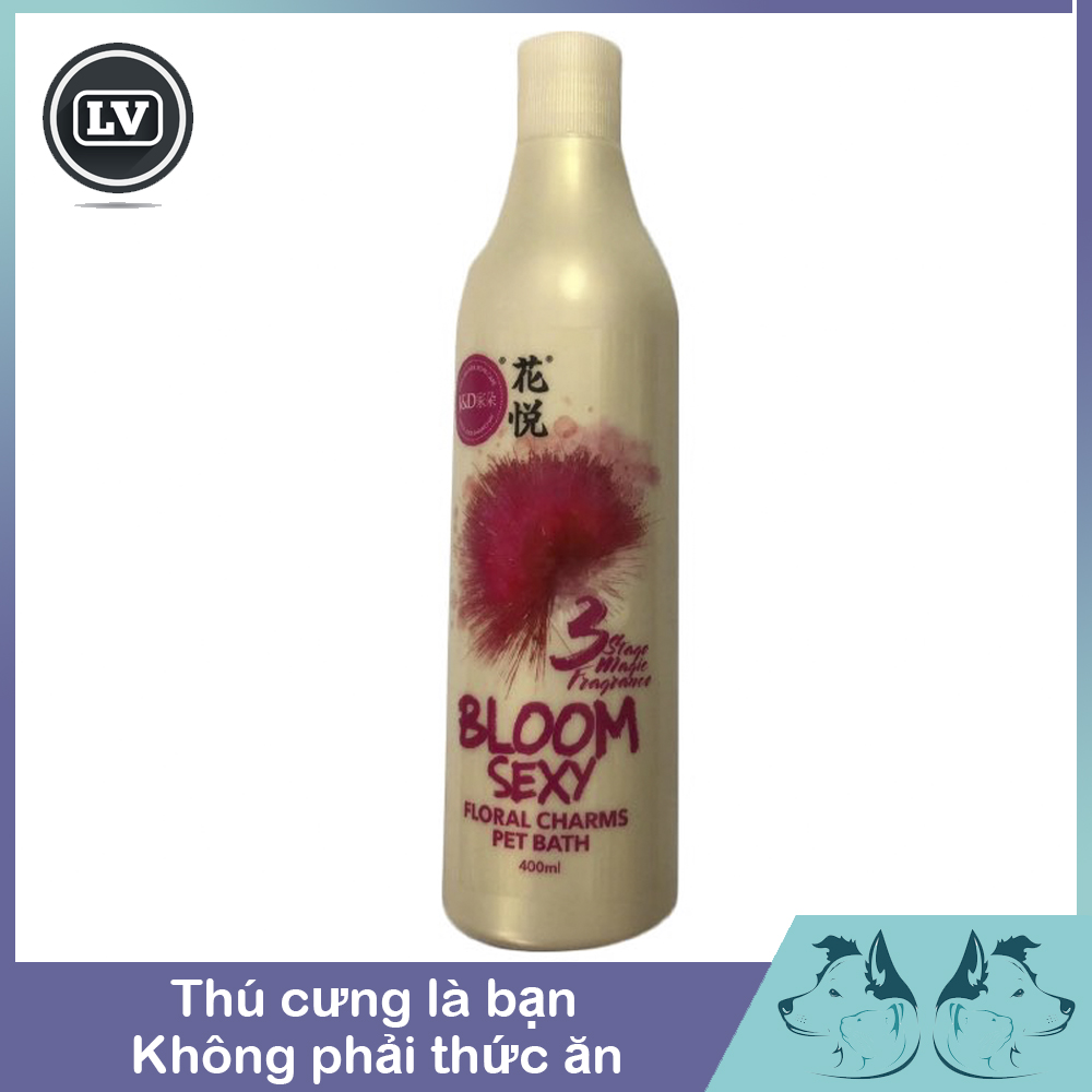 Sữa tắm cho chó mèo hương hoa thơm mát Joyce & Dolls Bloom sexy 400ml