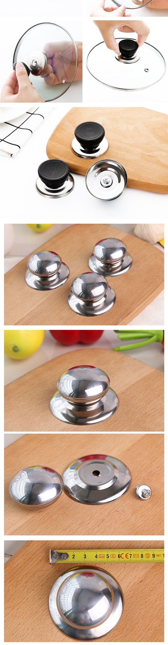 COMBO 2 NÚT NHỰA NẮP NỒI