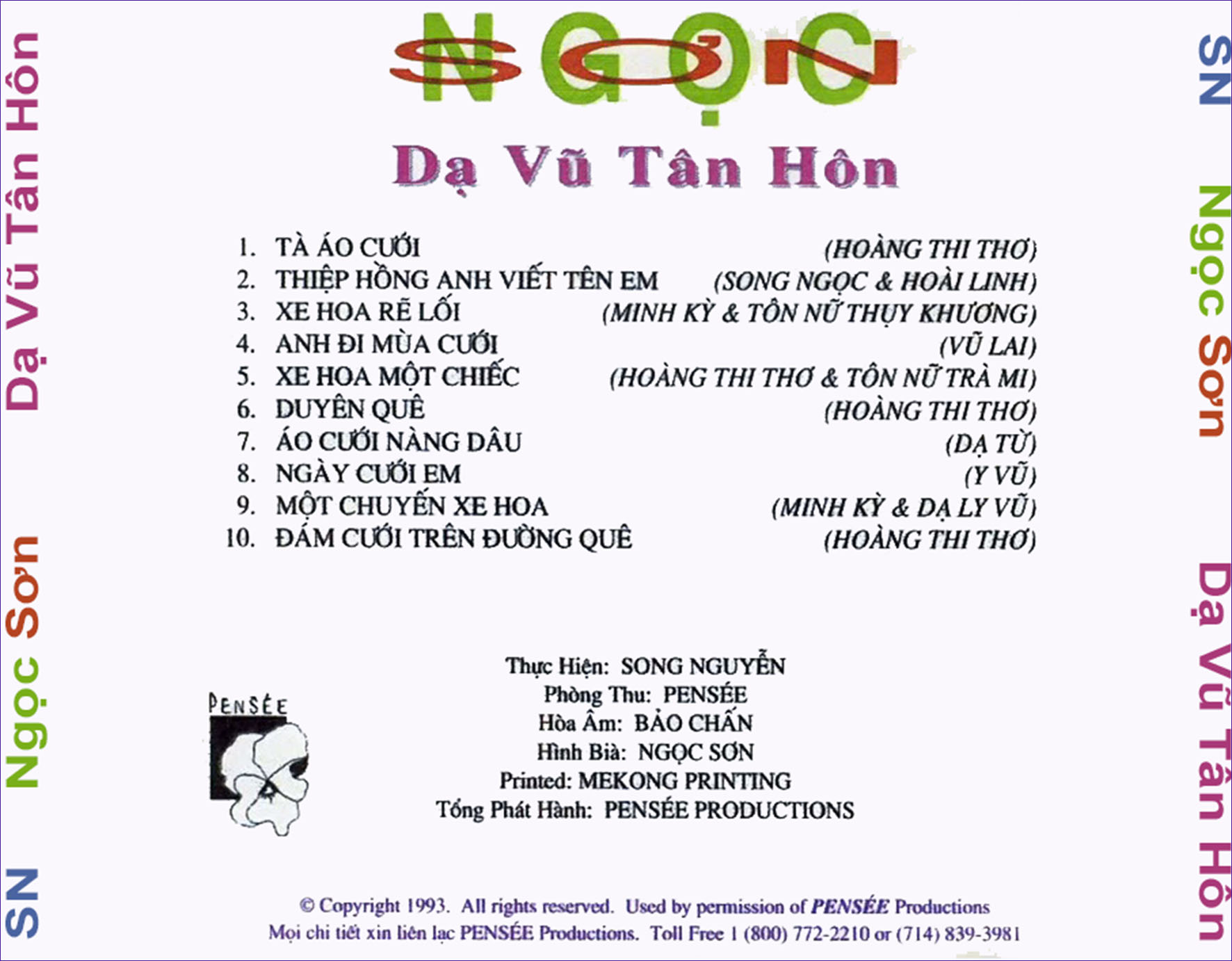 Bộ 08CD Ngọc Sơn