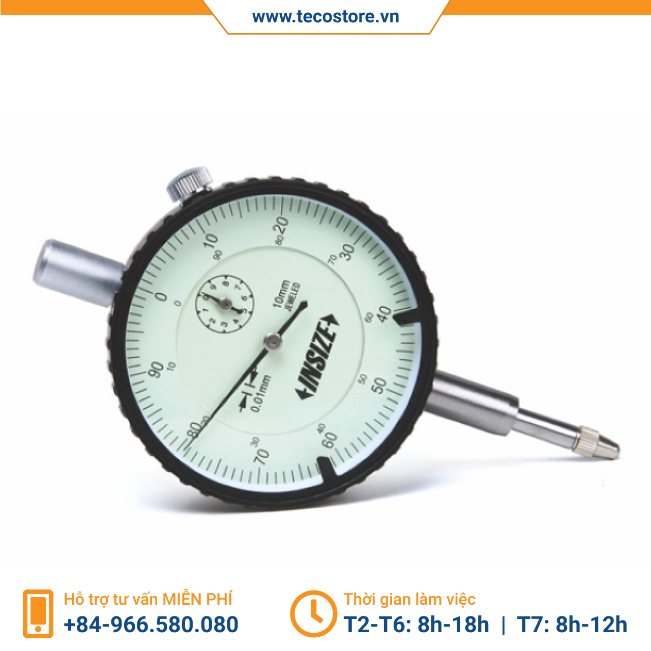 Đồng hồ so cơ khí Insize 2308 - standard [Chính hãng] [Bảo hành 12 tháng] [Có sẵn]