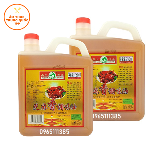 Dầu mè can vuông 750ml - thơm ngon, tiết kiềm