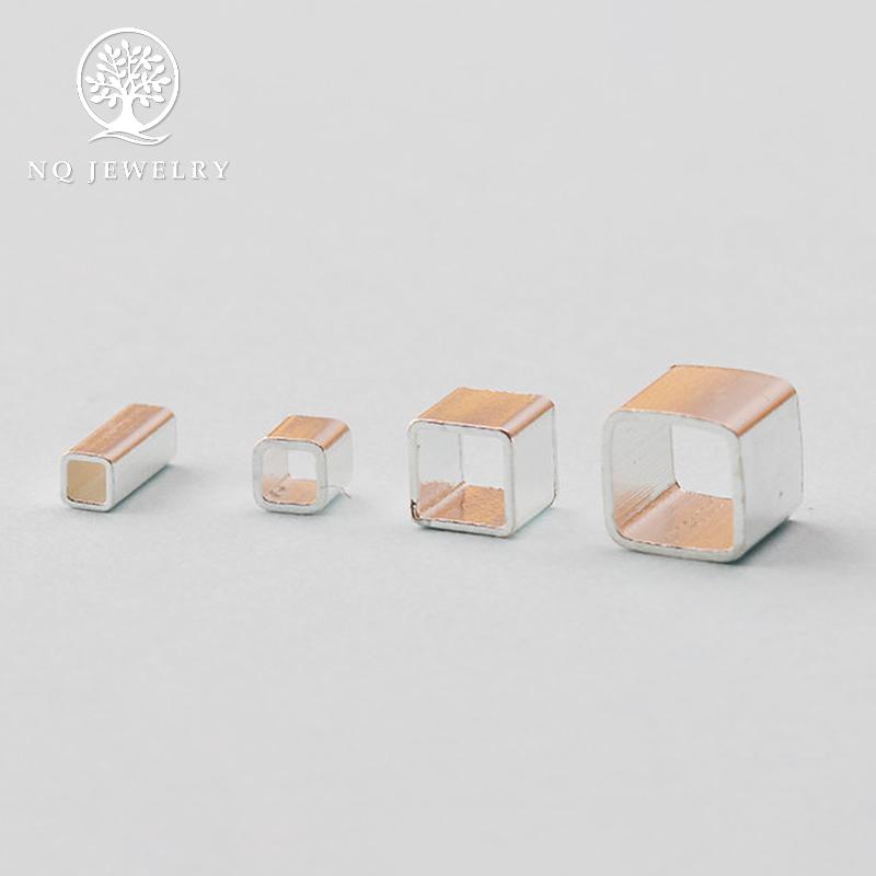 Combo 2 charm bạc hình vuông - NQ Jewelry