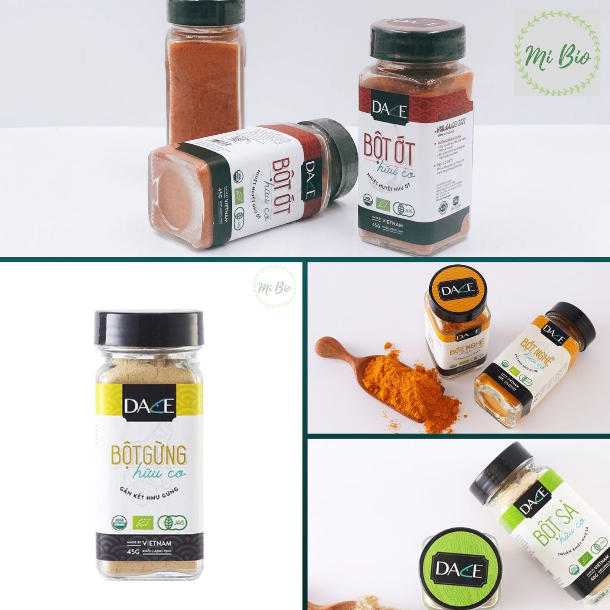 Bột quế hữu cơ 45gr - Dace
