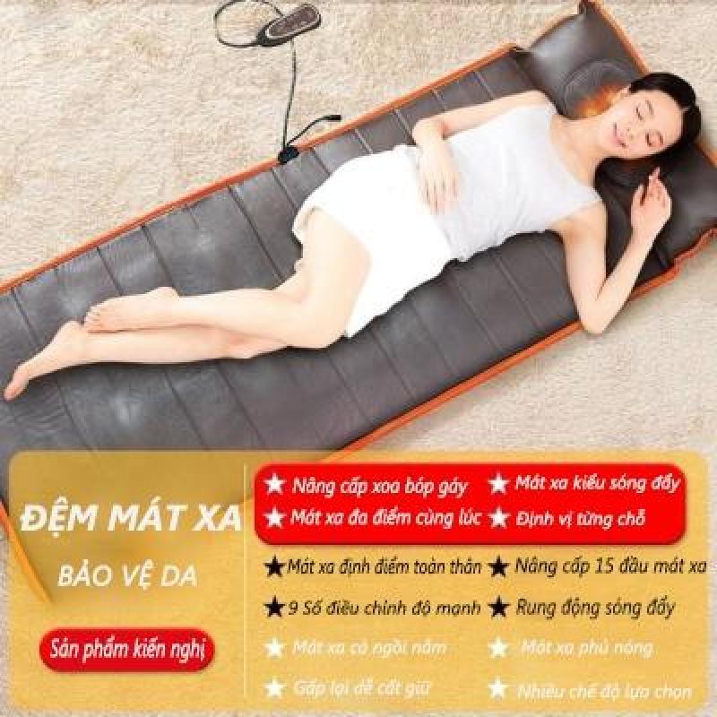 Đệm mát xa , đệm mát xa xoa bóp toàn thân lưng vai gáy eo đa năng, đệm dự lưng ghế