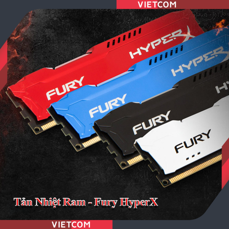 Bảng giá Tản Nhiệt Ram Fury HyperX - Chất liệu nhôm, khắc Logo chữ nổi - RAM DDR2, RAM DDR3, RAM DDR4 Phong Vũ