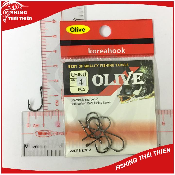 Lưỡi câu cá Chinu Olive