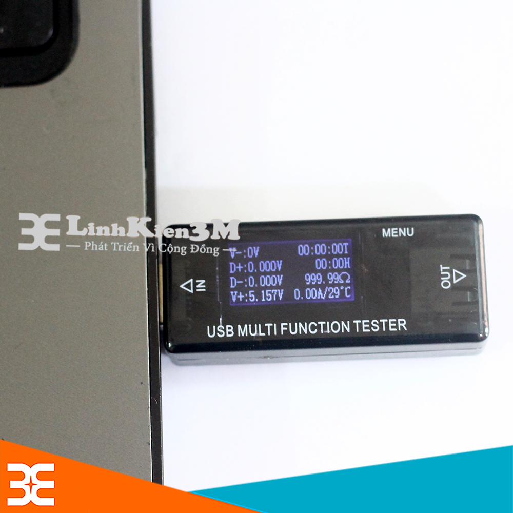 USB Đo Dòng - Đo Áp Tester V4 4V-30V 3.5A MX16