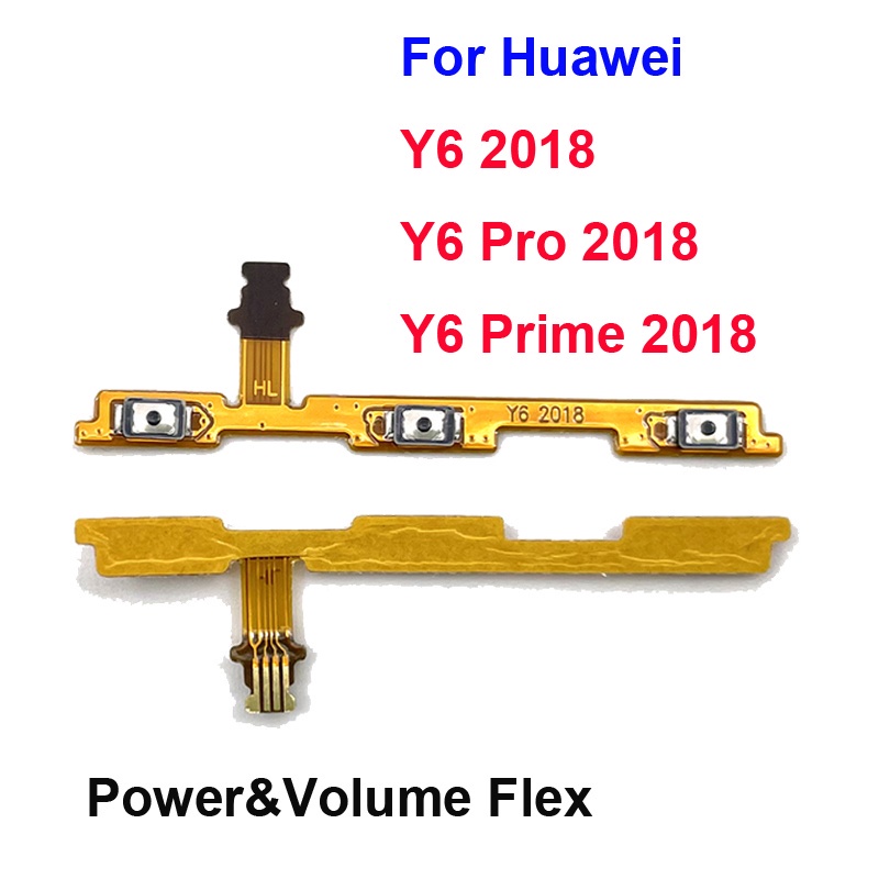 Nút nguồn Flex cho Y6 Pro 2018 chính nút âm lượng Flex