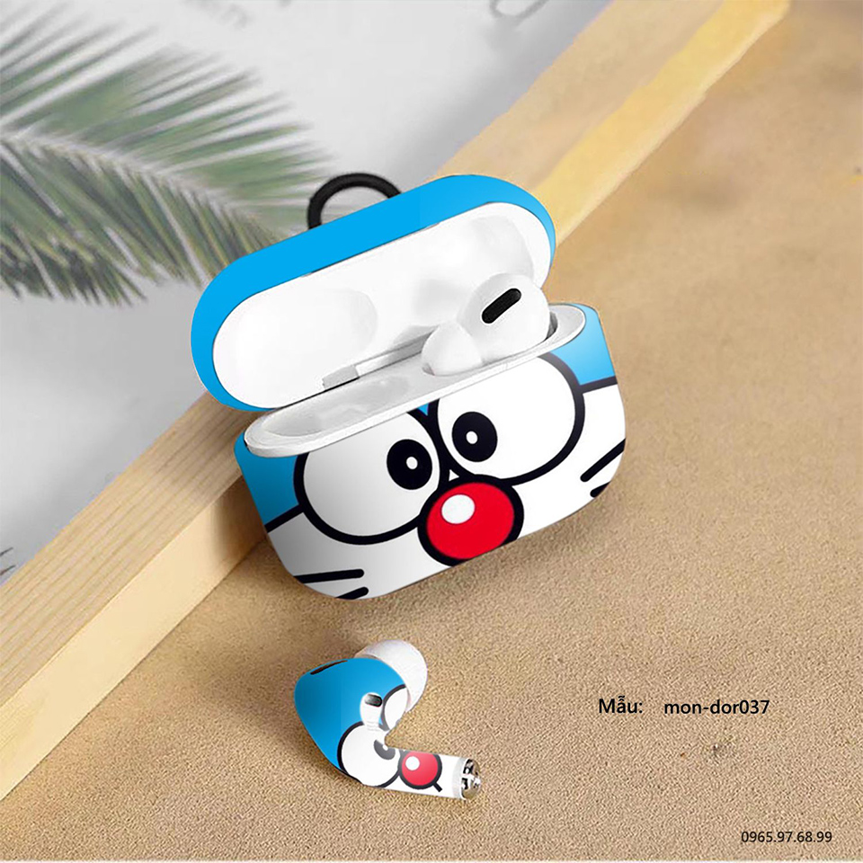 Decal Skin dán AirPods Pro mẫu Doremon