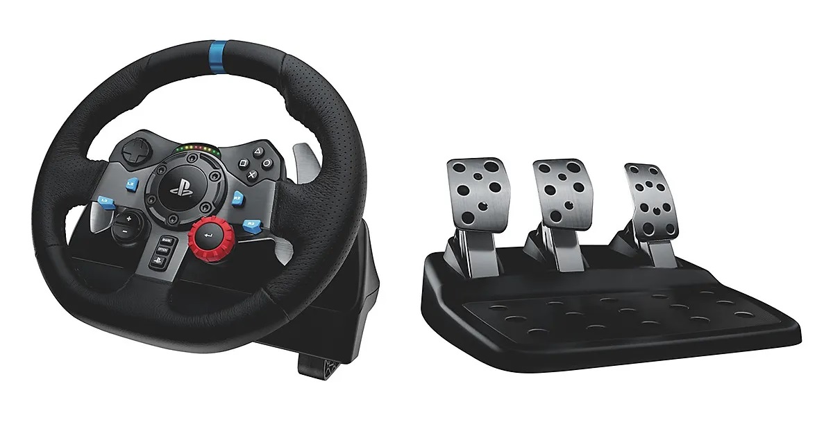 Vô Lăng Logitech G29 cho PS5, PS4 và PC - Hàng Nhập Khẩu