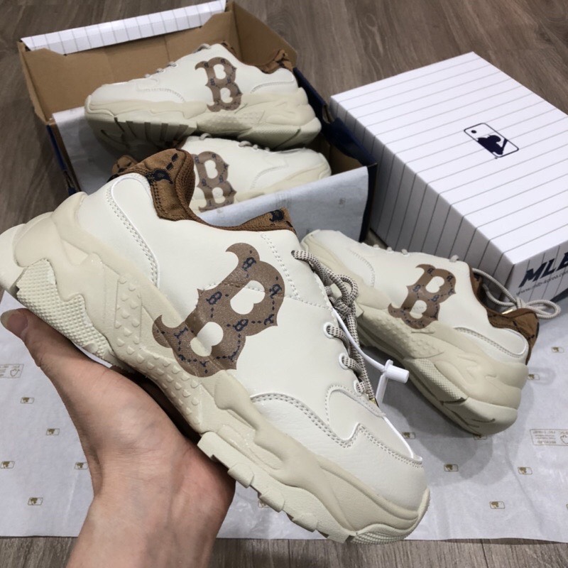 [TẶNG HỘP+BILL+TẤT] Giày MLB NY VÀNG bản in hàng đẹp