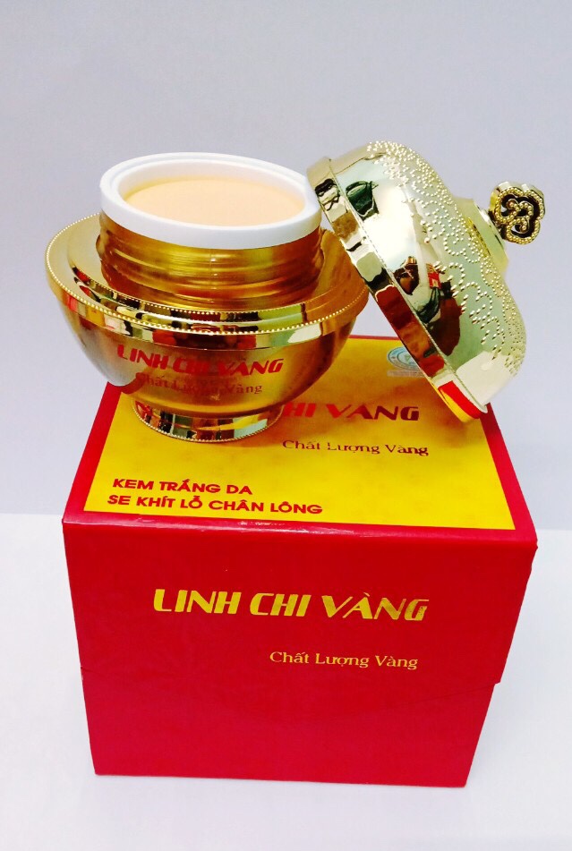 KEM DƯỠNG TRẮNG DA 6 TÁC DỤNG LINH CHI VÀNG