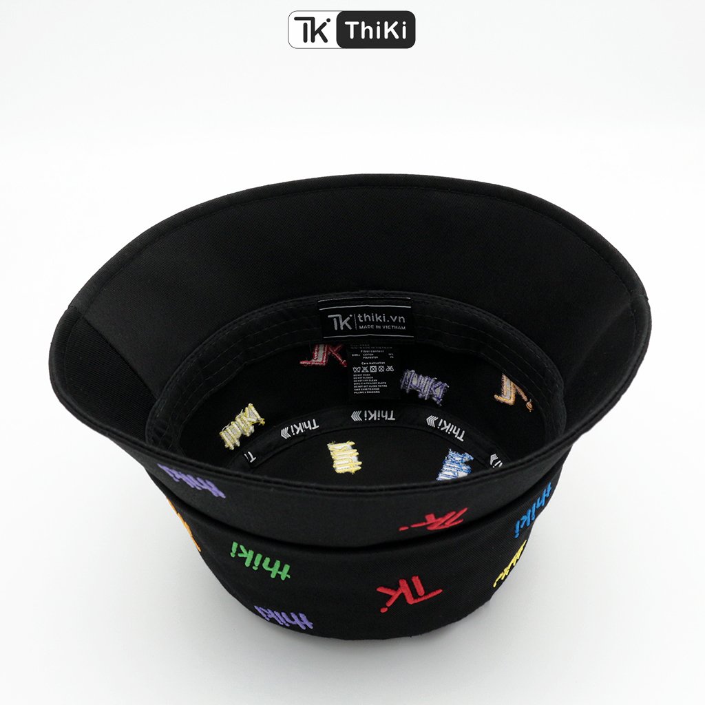 Nón Bucket Hippie Monogram THIKI chính hãng