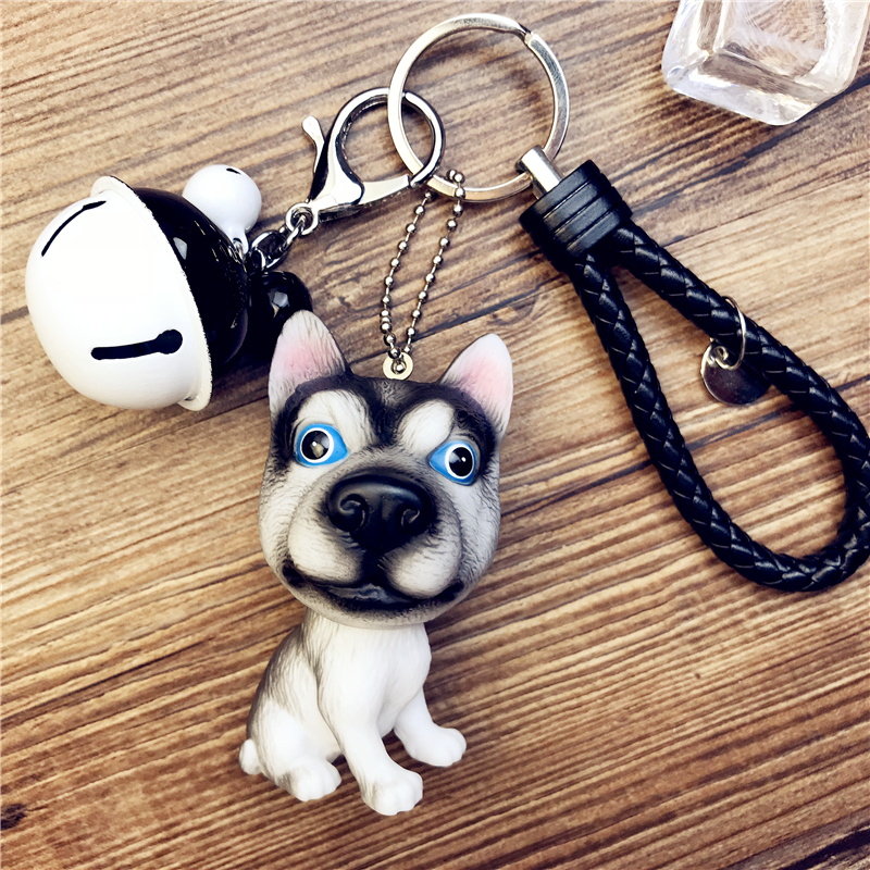 [HCM]Móc Khóa Chó HuskyCute 3D