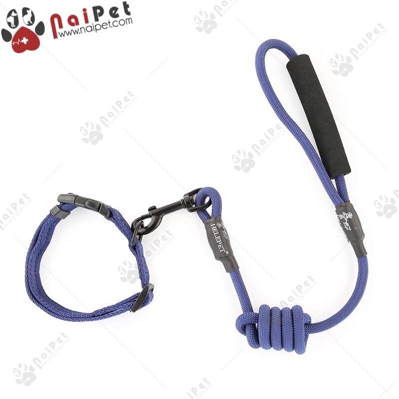 Dây dắt kèm vòng cổ cho chó mèo zichen ddvc017