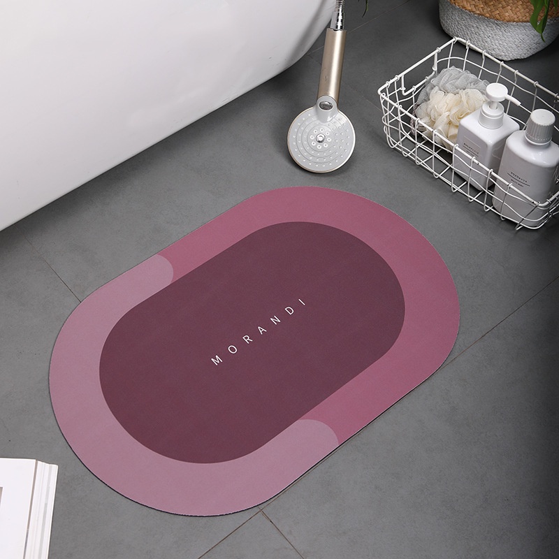 Thảm lau chân cao cấp silicon siêu thấm nước Thảm chùi chân