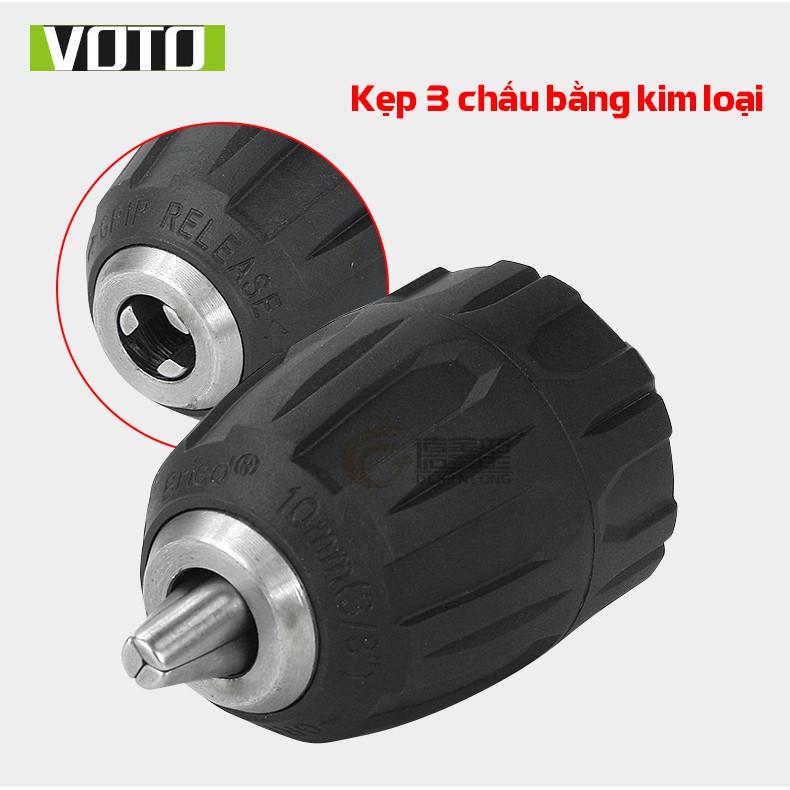Đầu Măng Ranh Kẹp Mũi Khoan 0.8-10mm 3/8 -24UNF Thay Thế Máy Khoan Pin