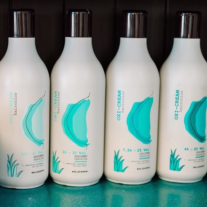 Oxy Elgon Trợ Nhuộm, Tẩy Mở Biểu Bì Tóc - 1000ml