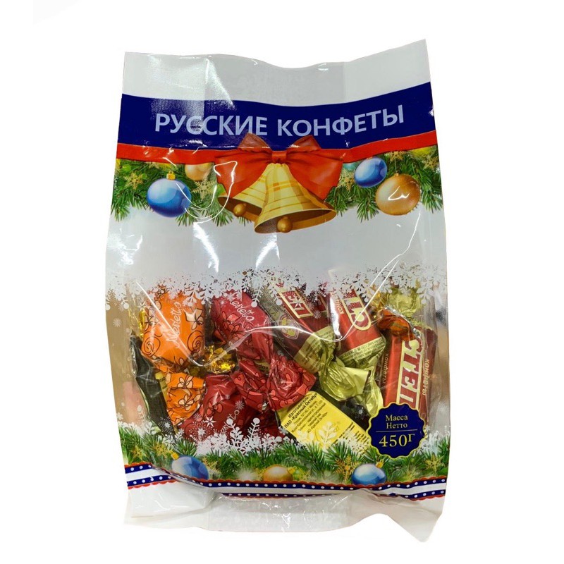 ✈️Kẹo Konti Mix 8 vị Nga 450gr