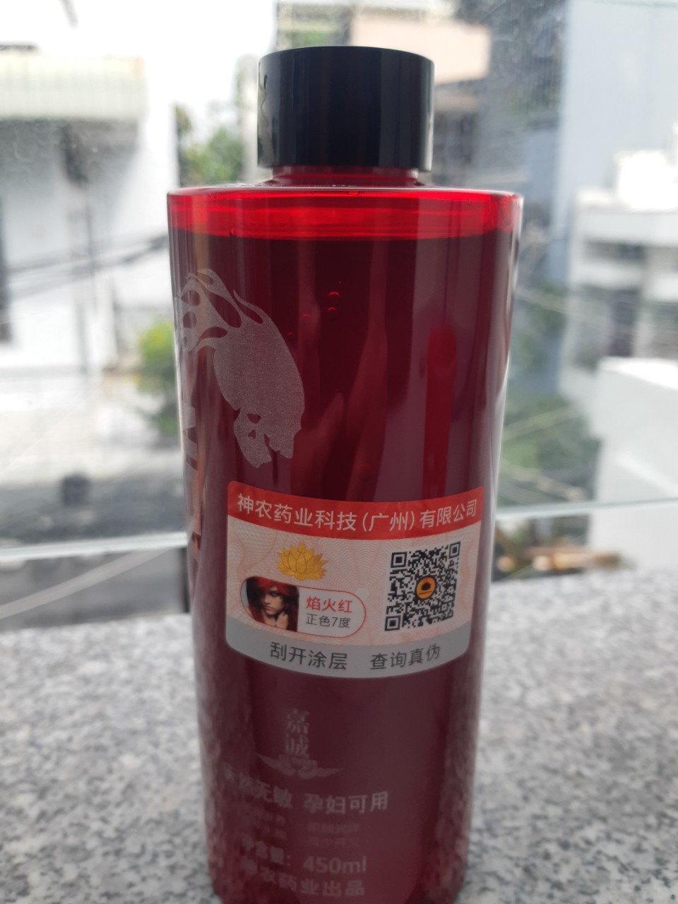 thuốc nhuộm phủ bóng trái cây Hàn Quốc 450ml
