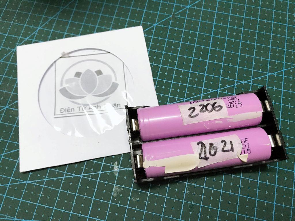 Combo 2 viên pin + đế 2 cell ( 4000 mah ).