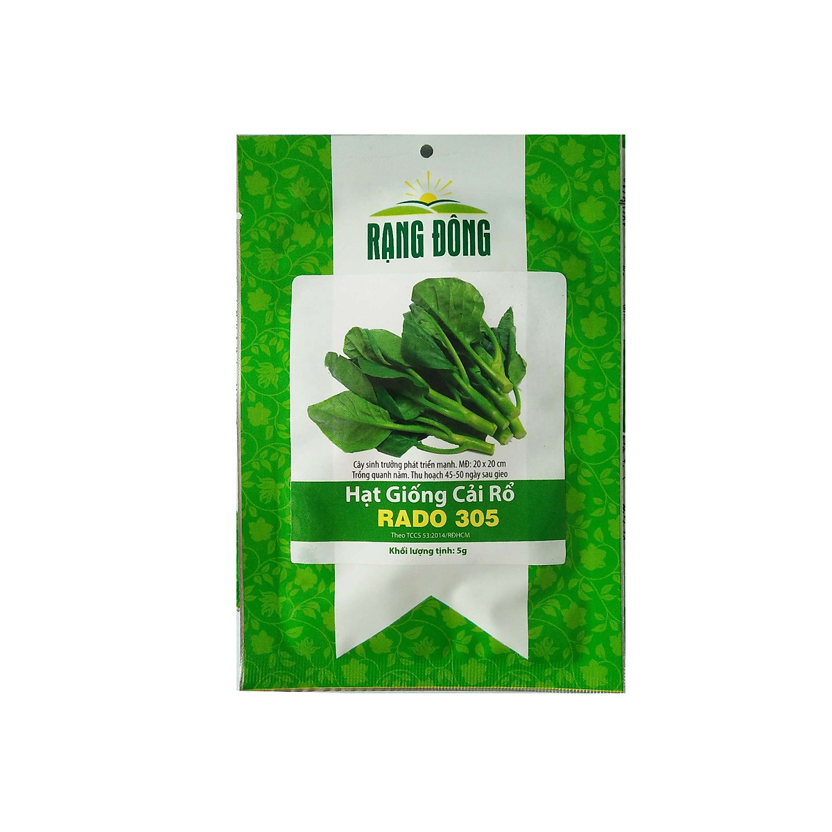 Hạt giống cải rổ Rạng Đông Rado 305