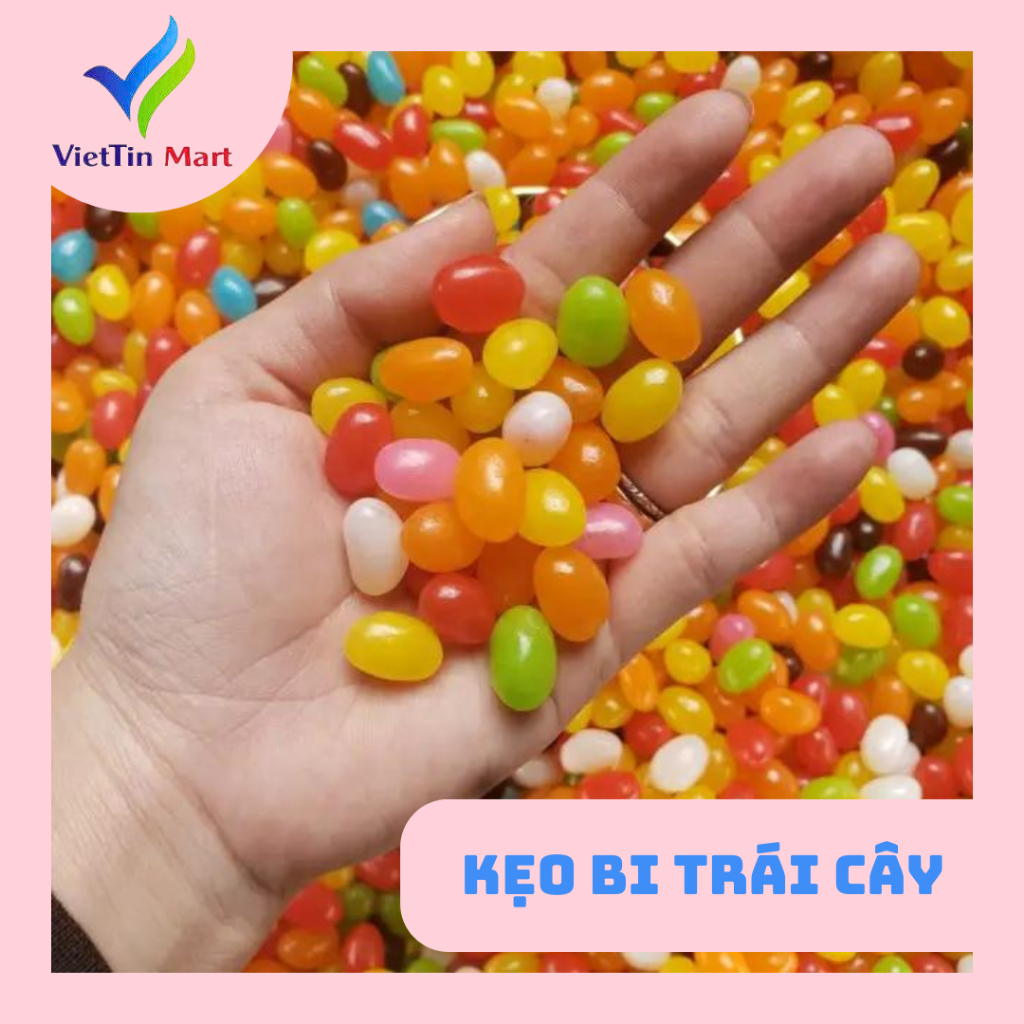 Kẹo Bi Vị Trái Cây ViettinMart 500g
