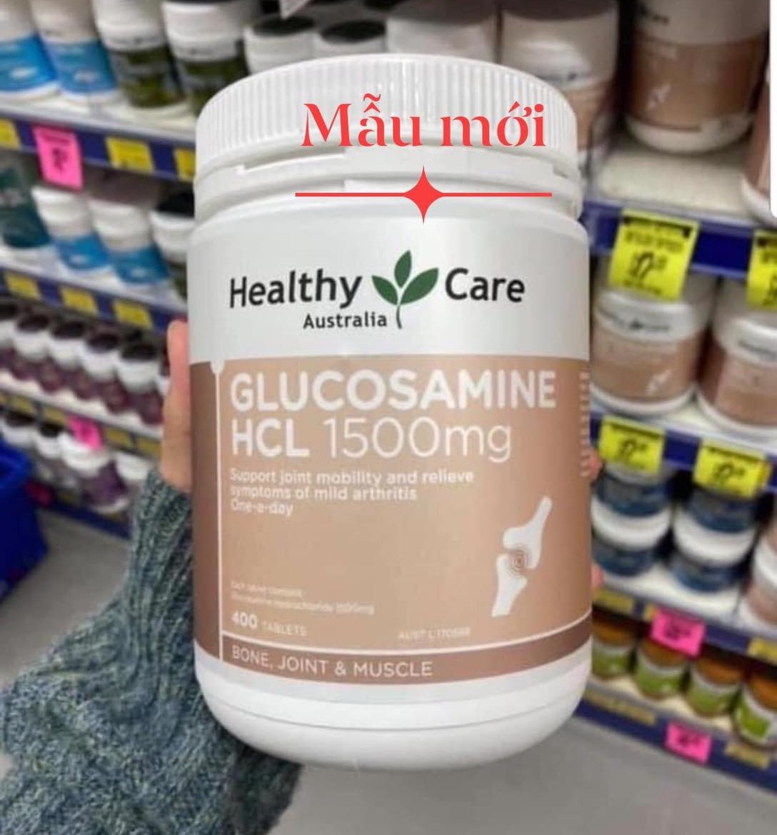 Glucosamin HCL 1500mg Healthy Care - 400 viên