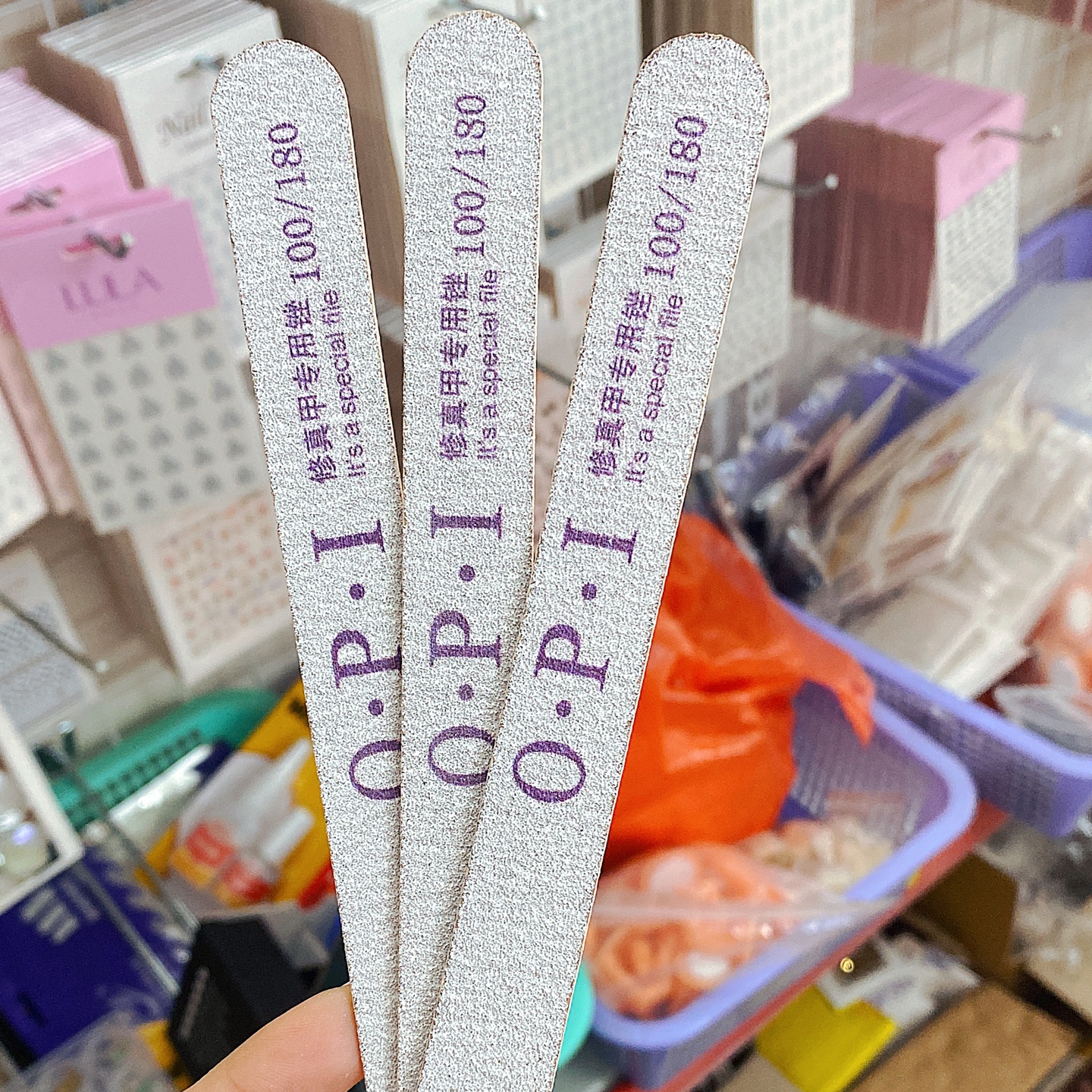 Dũa Móng OPI 100/180 ,Dũa Mỏng OPI Dũa From Móng - Mini Nails