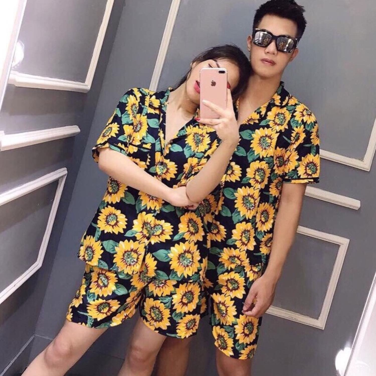 10. Sét quần áo trái cây - Dưa hấu, chuối, cam