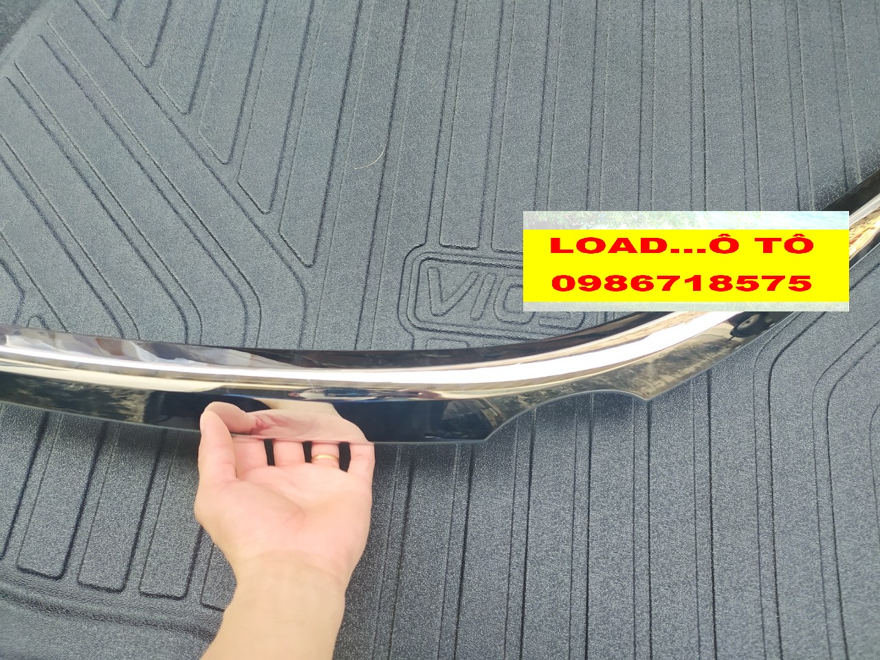 Ốp trang trí mặt Ca Lăng Vios 2014 - 2018 Mạ Crom Cao Cấp