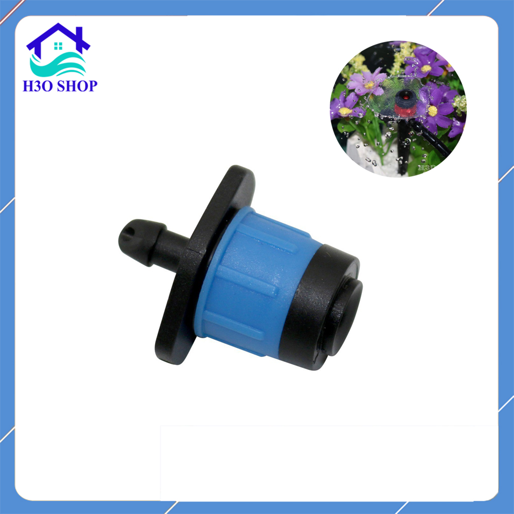 Béc xòe xanh 360 độ - béc tỏa tròn tưới gốc chân cắm 6mm - tưới gốc cây cảnh cây ăn quả hoa chậu rau....