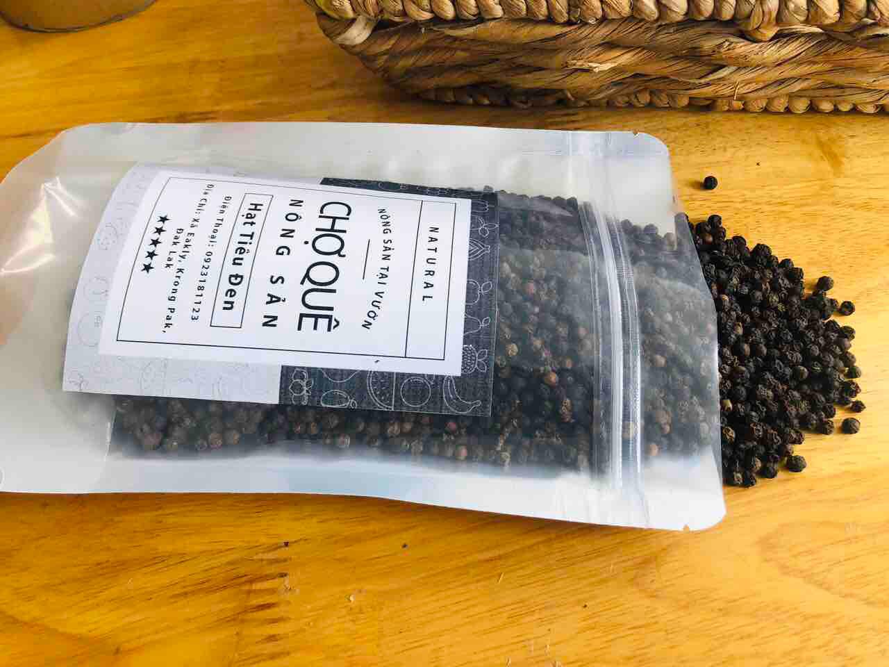 [HCM]Hạt Tiêu Đen - 100% Nguyên Chất 0.5kg