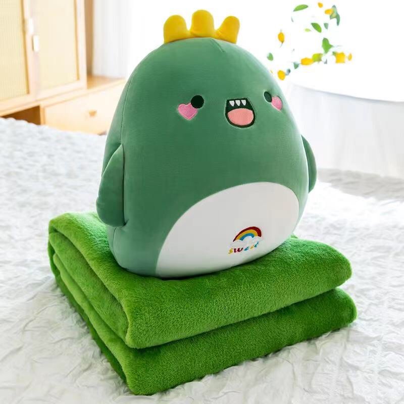 Bộ Chăn Gối Siêu Tiện Ích Thú 6 Màu