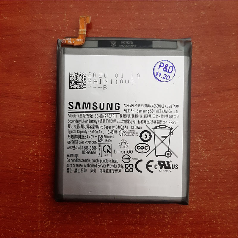 Pin Samsung Galaxy Note 10