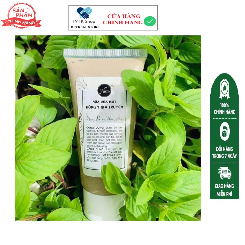 Sữa Rửa Mặt Đông Y Gia Truyền Cao Cấp - Mẫu mới