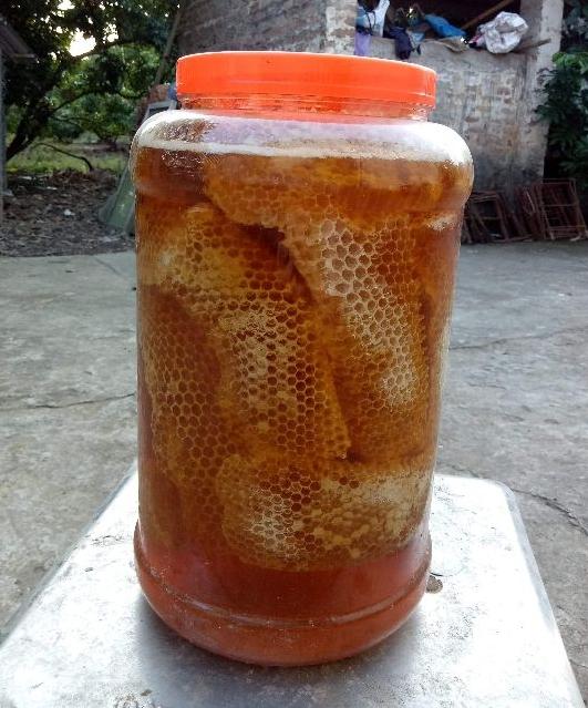 1kg Mật ong nguyên sáp