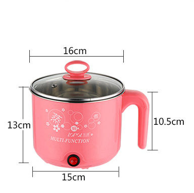 CA NẤU MÌ SIÊU TỐC - 18CM - CÓ LỒNG HẤP NHỰA
