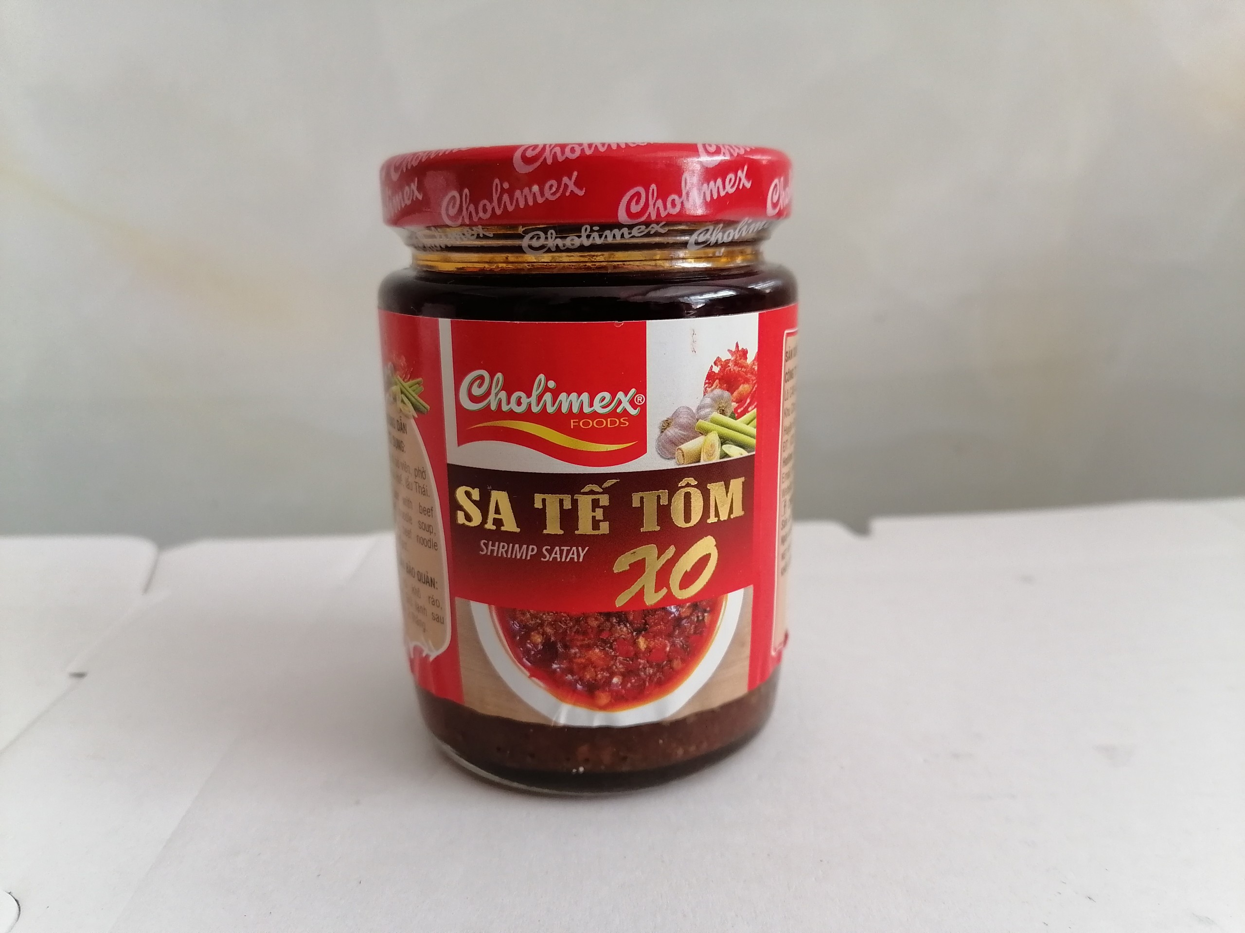 170g - XO Sa tế tôm VN CHOLIMEX Shrimp Satay choli-hk