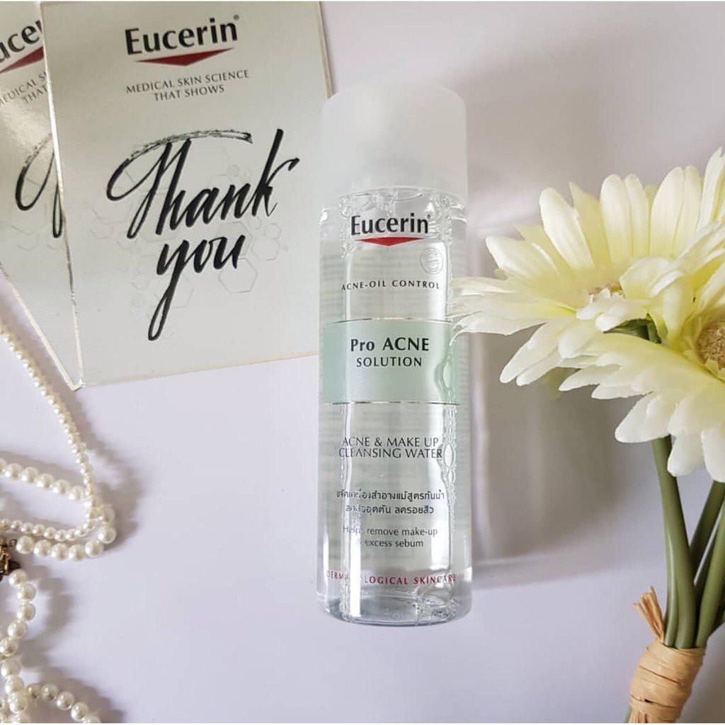 Eucerin - Nước Tẩy Trang Mụn Eucerin Làm Trắng Da 200ml - 400ml