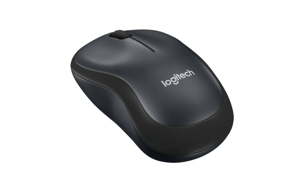 Chuột quang máy tính không dây Logitech M221 (Xám) - Bảo hành 36 tháng - Hàng Chính Hãng Safety Mart Official