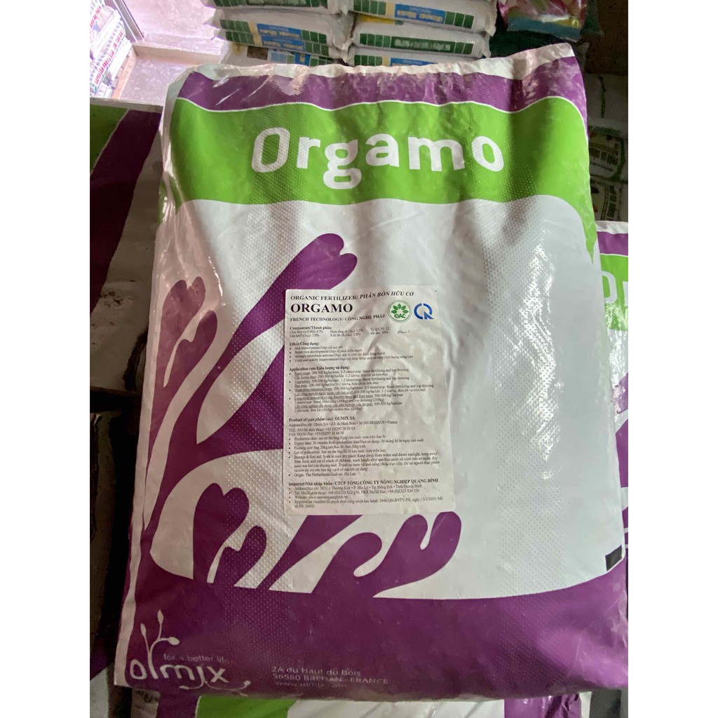 Phân hữu cơ Orgamo cao cấp - nhập Pháp 1000gr