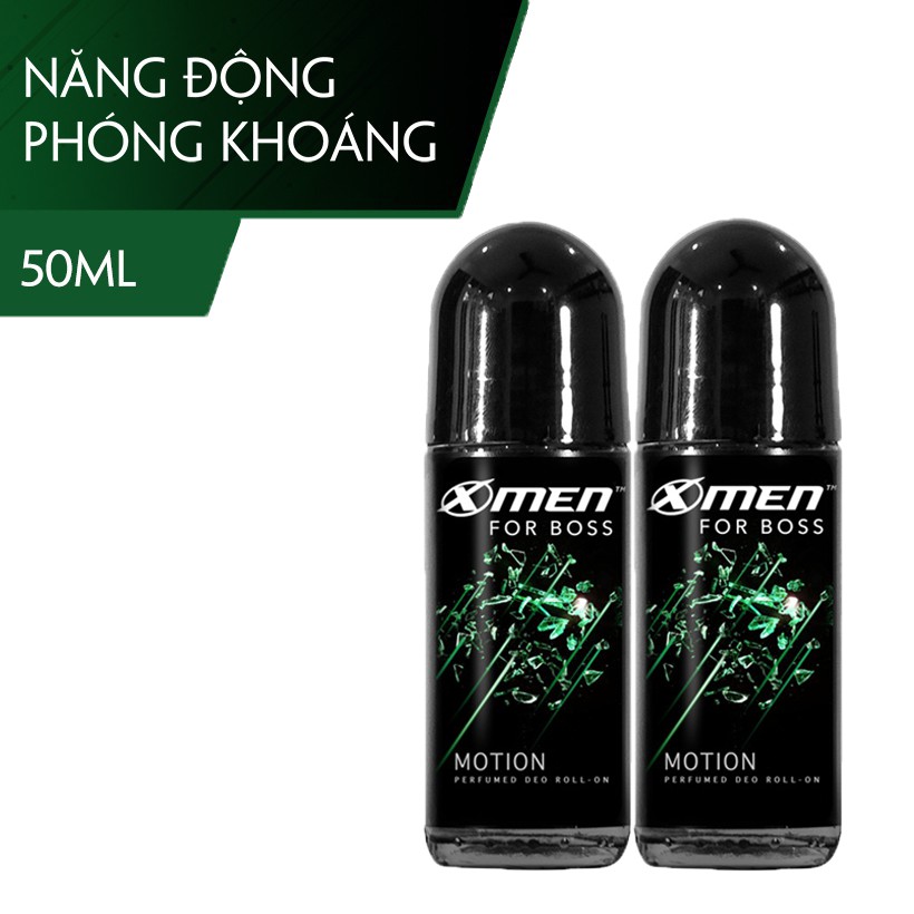 Lăn khử mùi Xmen For-Boss Motion 50ML