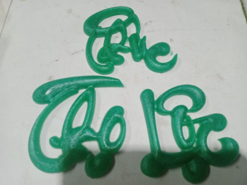 [HCM]CHỮ THƯ PHÁP DÁN HOẶC TRANG TRÍ DỪA BƯỞI TẾT MÀU XANH NGỌC ĐỎ  (PHÚC LỘC THỌ TÀI)