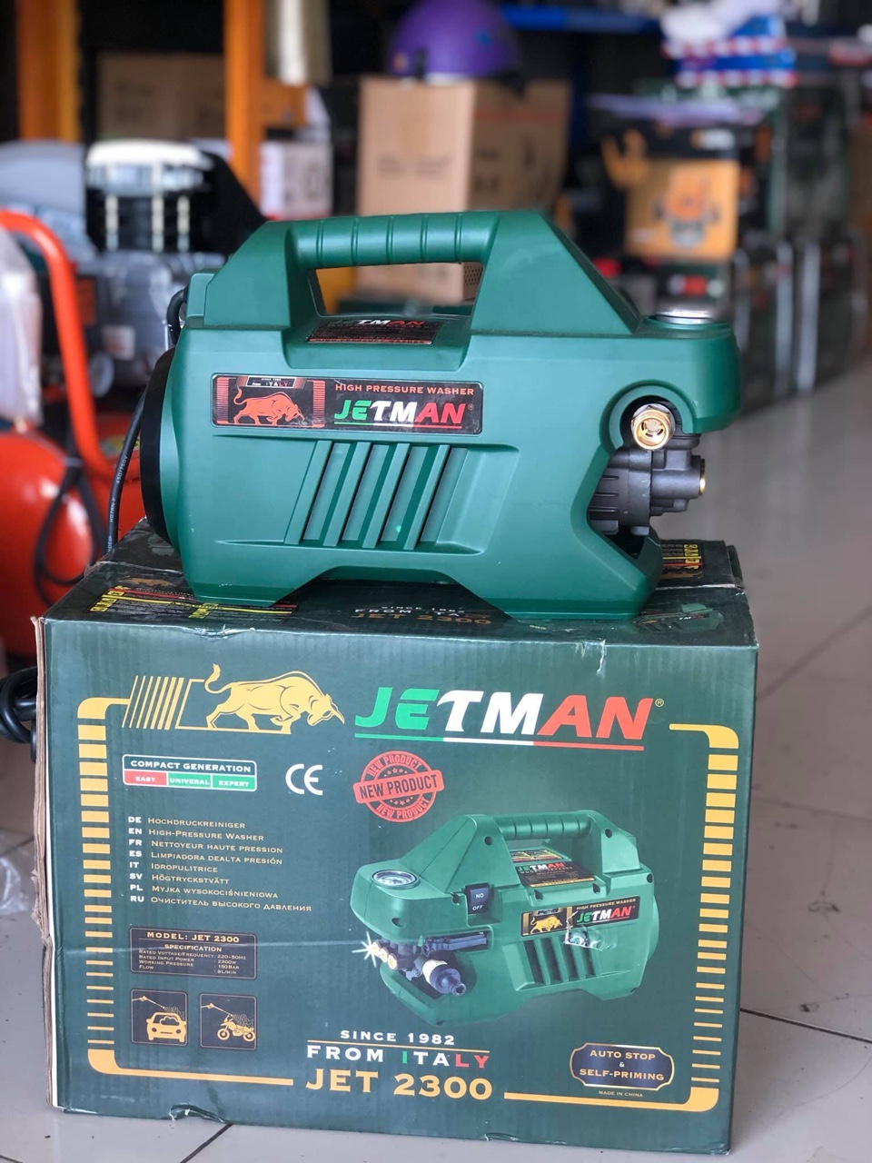 Máy Rửa Xe 2300W Jetman JM2300
