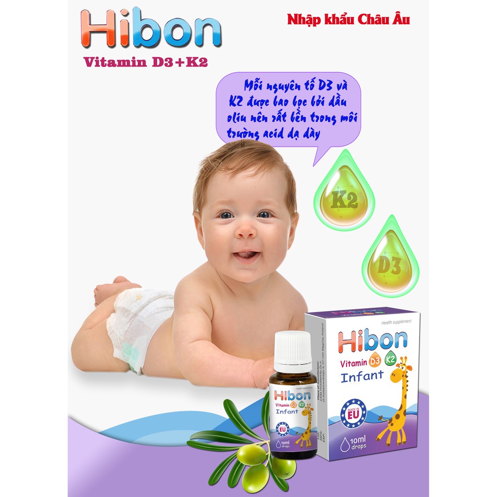 Hibon Vitamin D3K2 Infant